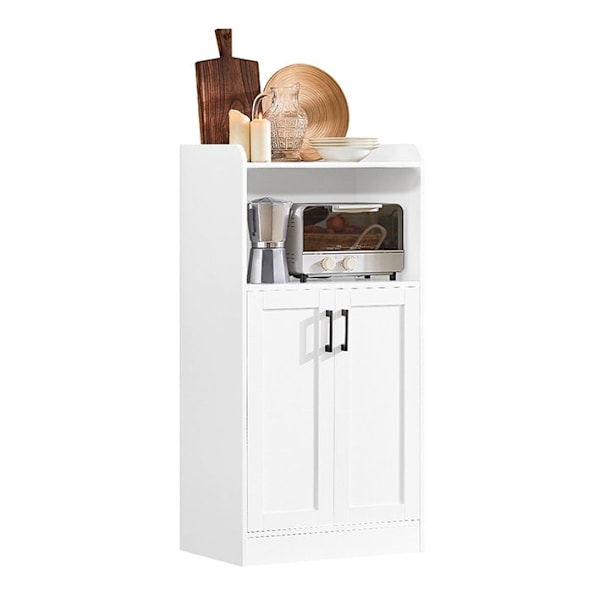 Rootz opbevaringsskab - Pantryskab - Køkkenkabine - MDF-materiale - 60 cm x 120 cm x 39 cm - 26,8 kg - 2 hylder - Justerbar hylde