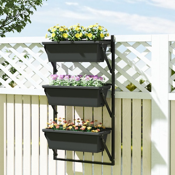 Rootz Flowerpot Plant Pot - Planter - pystysuuntainen istutus - edistää kasvua - 56x42x100cm