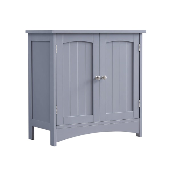 Rootz Diskbänk Underskåp - Badrumsskåp - Förvaring med 2 dörrar - Mystical Grey - MDF-material - 30 cm x 60 cm x 60 cm - Väggmonterbar