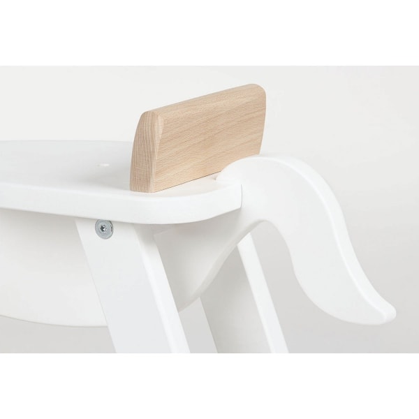 Rootz keinuhevonen "Pinolino" - Puinen rokkari - Lasten lelu - Massiivipyökkipuu - 86cm x 31cm x 58cm