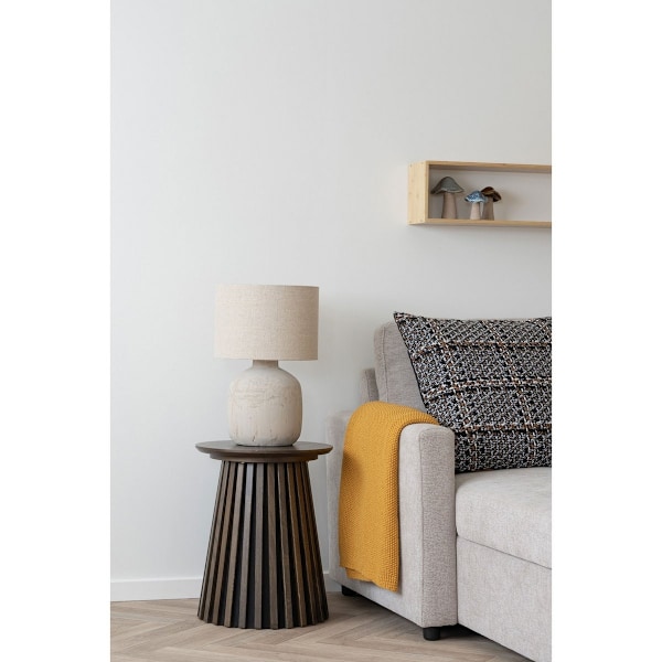 ROTZ SIDA TABLE - Oak Veneer - Accent Table - End Table - Stylish Home Decor - Ø40cm x 50cm