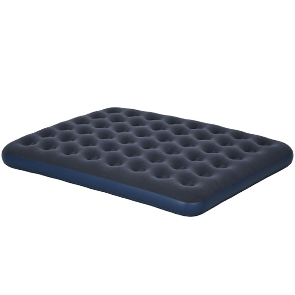 Rootz luftmadrass för 2 personer - Uppblåsbar säng - Campingmadrass - Mjuk & Robust - Optimalt kroppsstöd - Snabb uppblåsning - 203cm x 152cm x 22cm -