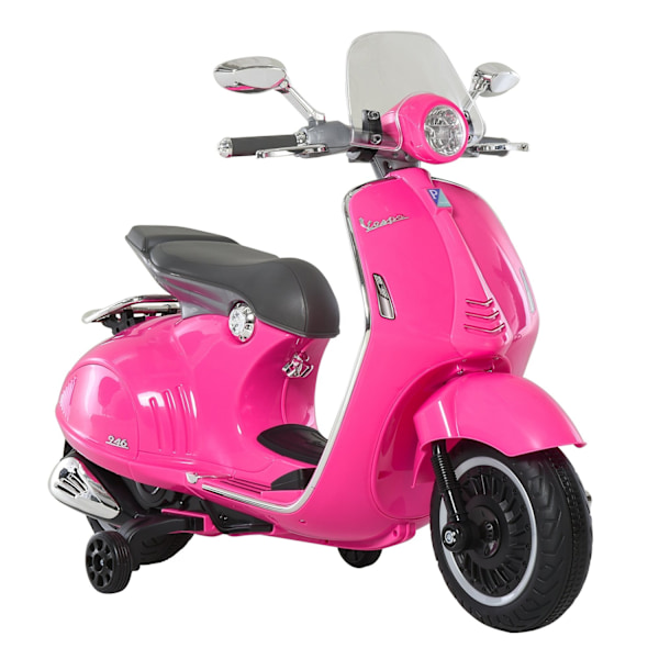 Rootz Children’s Electric Motorcykel - Ride -on Toy - Kids Scooter - Mp3 & LED Lights - Faux læder - 108 x 49 x 75 cm