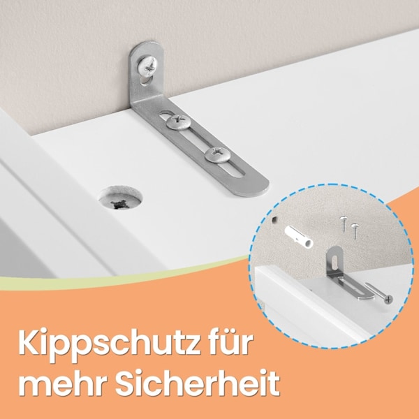 Rootz Tall Kitchen Skab - Spisestueskab - Opbevaringsløsning - Justerbare hylder - 40 x 76 x 182,1 cm