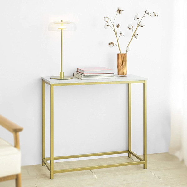 Rootz Konsolbord - Sidobord - Avslutsbord - Hallbord Vardagsrumsbord 80x30x75cm