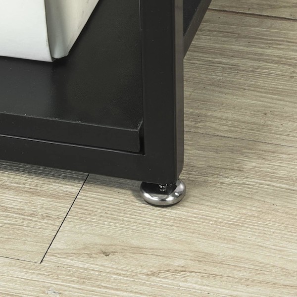 Rootz Sidebord - Sofabord - Stuebord med opbevaringshylde - B65 x D35 x H55cm