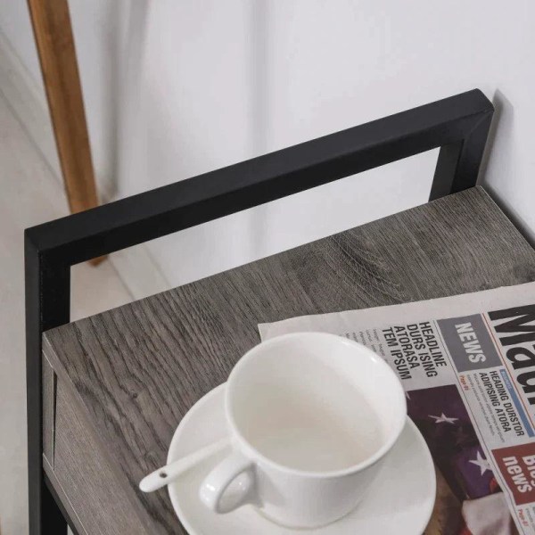 Rootz Sidebord - Sidevognsbord - Serveringsvogn - Køkkenvogn - Køkkenvognsbord - Sofabord - 60 x 30 x 65 cm