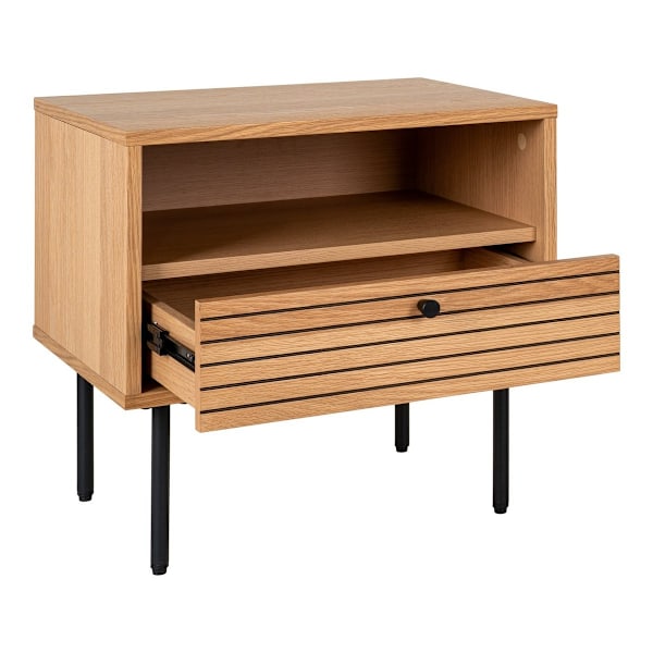 Rootz Kyoto sidobord - sängbord - lagringsbord - Stylish & Practical - 50x40x50 cm