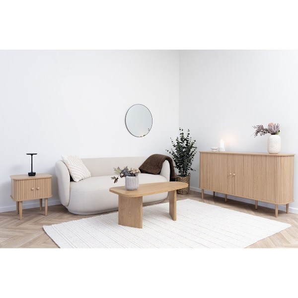 Rootz Nikon sivulevy - säilytyskaappi - Buffet Table - Parantaa sisustusta - 140x40x79 cm
