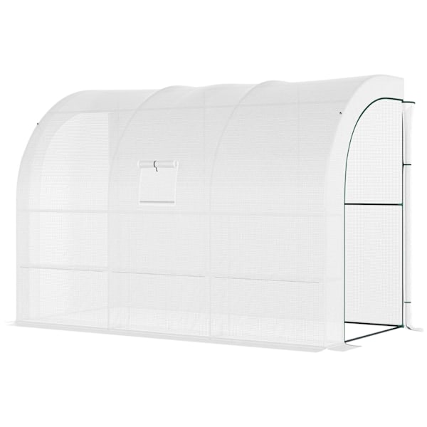 Rootz 3 Tier Greenhouse - Garden Greenhouse - Plant Shelter - UV Resistent - 300 cm x 150 cm x 213 cm