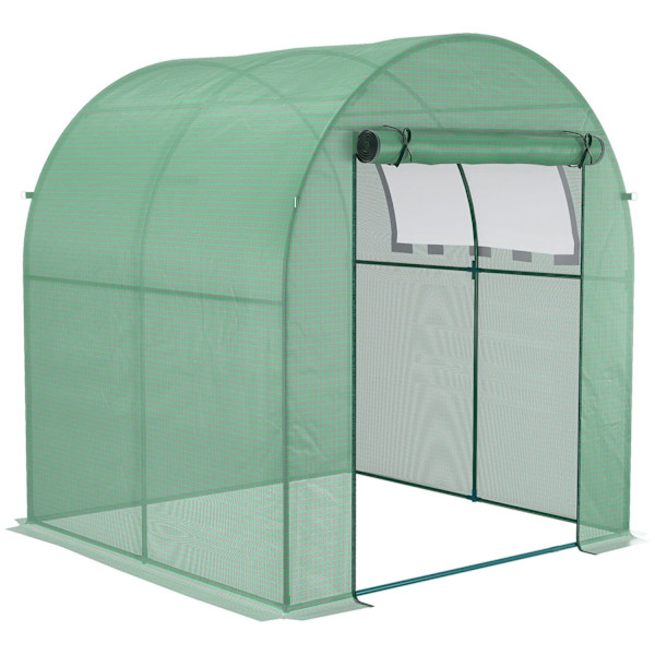 Rootz Portable Greenhouse - Plant House - Cold Frame - Pidennys kasvukausi - 180 cm x 180cm x 200 cm