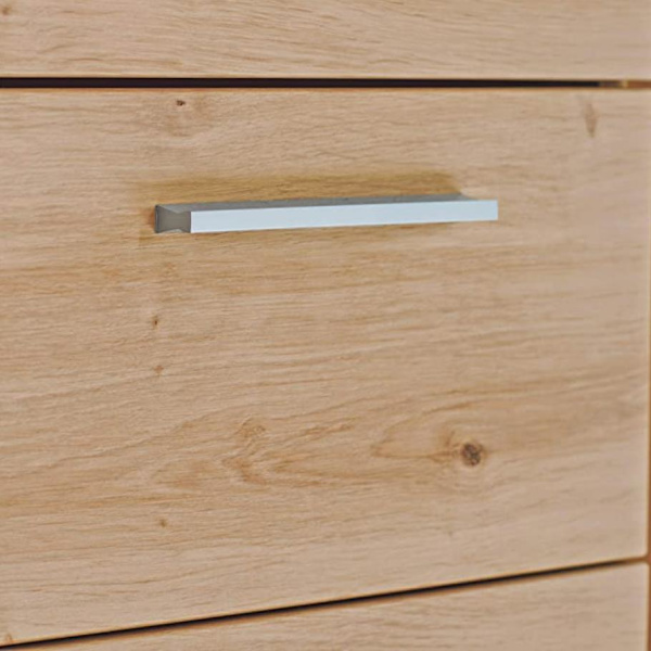 Rootz Badeværelsesskab - Højskab med åbent rum - Højglans - 73 x 190 x 31 cm White High gloss