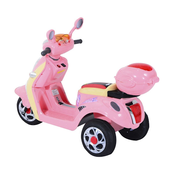 Rootz elektrisk barnmotor - Rosa, Gul - Pp, Metall - 42,52 cm x 20,08 cm x 29,53 cm