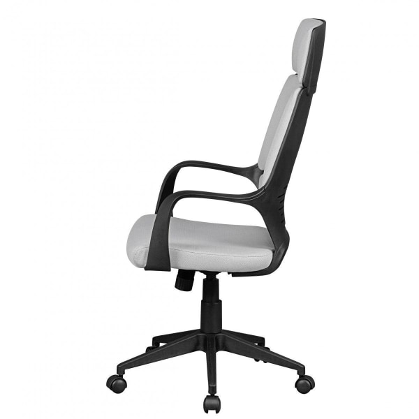 Rootz kontorstol stof Lys grå skrivebordsstol Design executive s