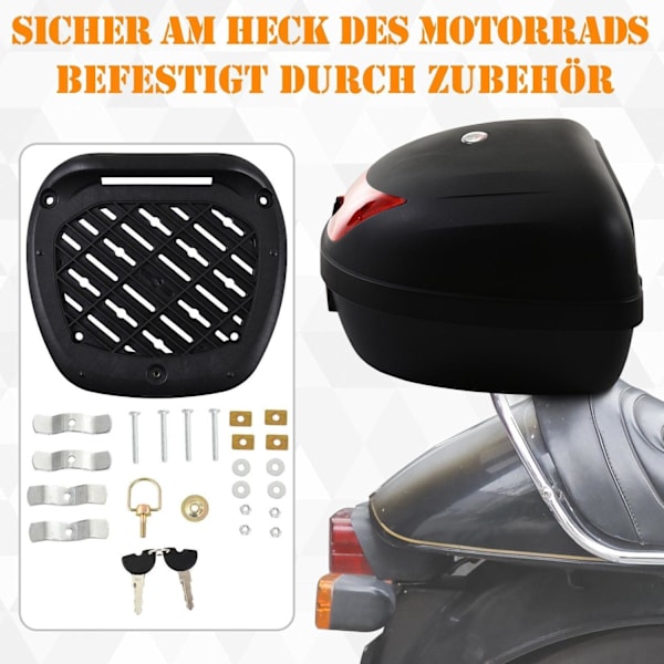Motorcykelfodral Rootz - Svart - Pp - 23,22 cm x 16,92 cm x 12,99 cm