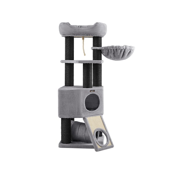 Rootz skrapstolpe - Kattträd - Kitty Condo - Sisalstolpar - Stabil bas - 50cm x 50cm x 141cm