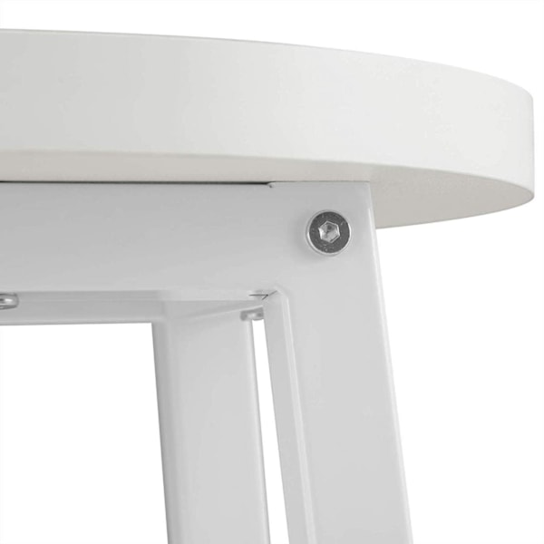 Rootz Industrial Bar Pall - Bänkpall - Metall- och träpall - Robust, mångsidig, bekväm - 71 cm Sitthöjd x 30 cm Sitsdiameter