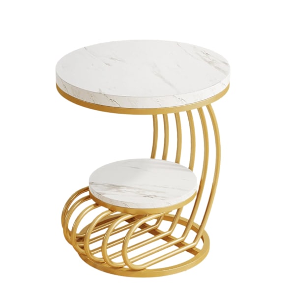 Rootz Sidebord - Endebord - Natbord - Rigelig opbevaring - 50 cm D x 50 cm B x 64 cm H