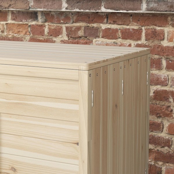 Rootz Small Pet House - Cat Shelter - Dwarf Rabbit Abode - Foldbar Wood - 78cm x 51 cm x 62 cm