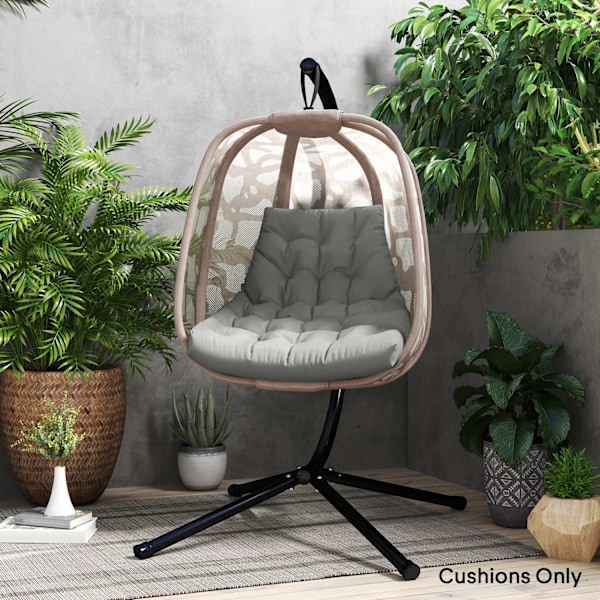 Rootz Seat Pushion - Udendørs pude - Stolpude - Langvarig komfort - 120 cm x 100 cm x 8cm