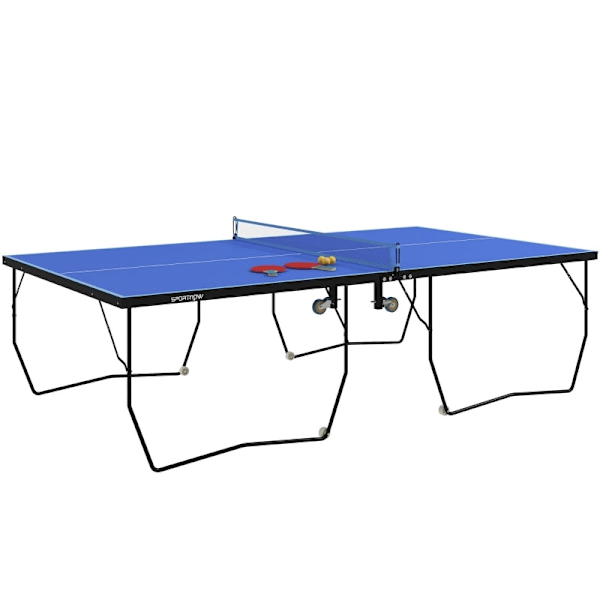 Rootz Bordtennisbord - Pingisbord - Hopfällbart bord - Cabriolet - Full storlek - 274cm x 152,5cm x 76cm