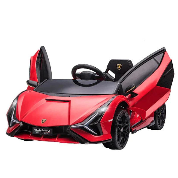 Rootz lastenauto - Lasten ajoneuvo - Lasten sähköauto - Kaukosäädin Lastenauto - Punainen - 108 x 62 x 40 cm