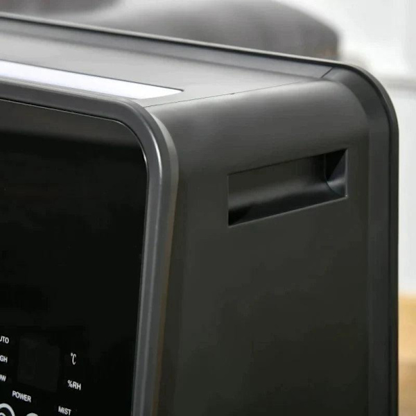 Rootz Heater - Sähkölämmitin - 2 in 1 -lämmitin - Lämmitin kaukosäätimellä - 2000 W GS ABS:llä - Musta - 33 X 21 X 49,5 cm