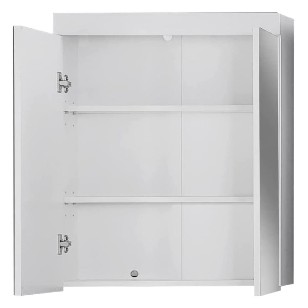 Rootz Badeværelsessæt - Badeværelsesskabe - Højglans - 60 x 190 x 34 cm White