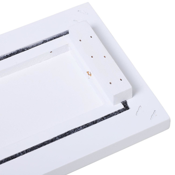 Rootz koiran portaat - Wit - Dennenhout, neulahuopa - 15,94 cm x 17,51 cm x 14,96 cm