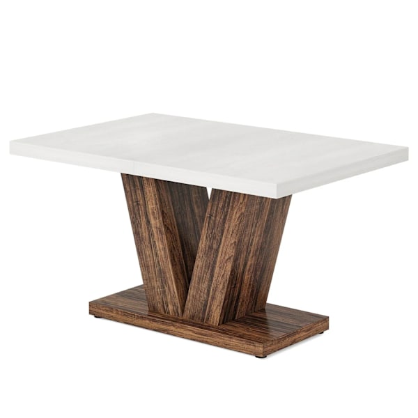 Rootz Spisebord - Rustikt Bord - Kompakt Bord - Robust design -120 cm Bredde x 80 cm Dybde x 76 cm Højde