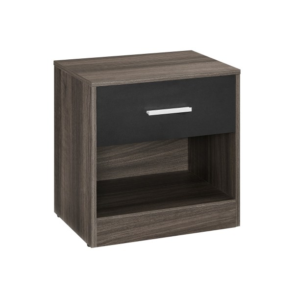 Rootz spånplade sidebord - Maroon Ink Black - Sengebord - Natbord - Robust konstruktion - Nem montering - 28cm x 39cm x 41cm