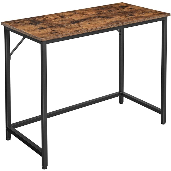 Rootz Whatcom Skrivebord - Industrielt arbejdsbord - Computerbord - Skriveborde - 100 x 50 x 75 cm (LxBxH)