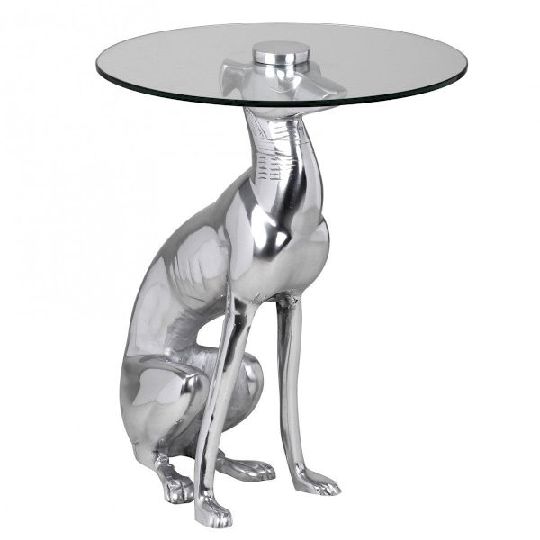Rootz Dog Sidebord - Sideborde - Dekoration - Design - Billede - Aluminium - Sølv