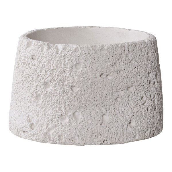 Rootz 2 -bituppsättningsljushållare - Cementljusstativ - Grått ljusbricka - Hållbart och elegant - 10,51 cm x 10,51 cm x 6,87 cm