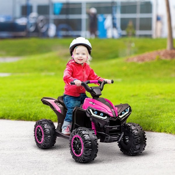 Rootz Electric Children's Quad - ATV til børn - Ride-On Legetøjsbil - LED-forlygter - MP3-afspiller - 83 cm x 53 cm x 55,5 cm