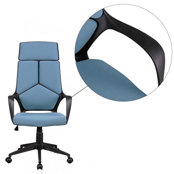 Rootz työtuoli kangas sininen työtuoli Design Executive tuoli kä