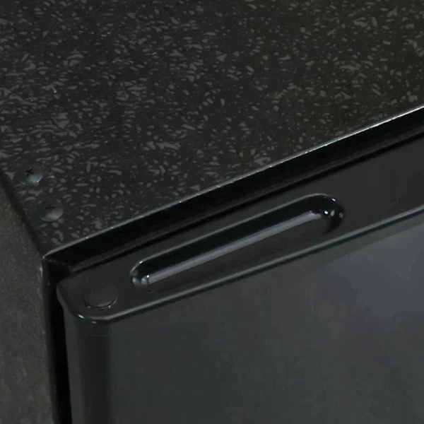 Rootz Minifrys - 35 L frysbox - Minikylskåp - Minikyl - 5-nivå temperaturkontroll - Stål, plast - Svart - 47W x 44,2D x 48,8H cm
