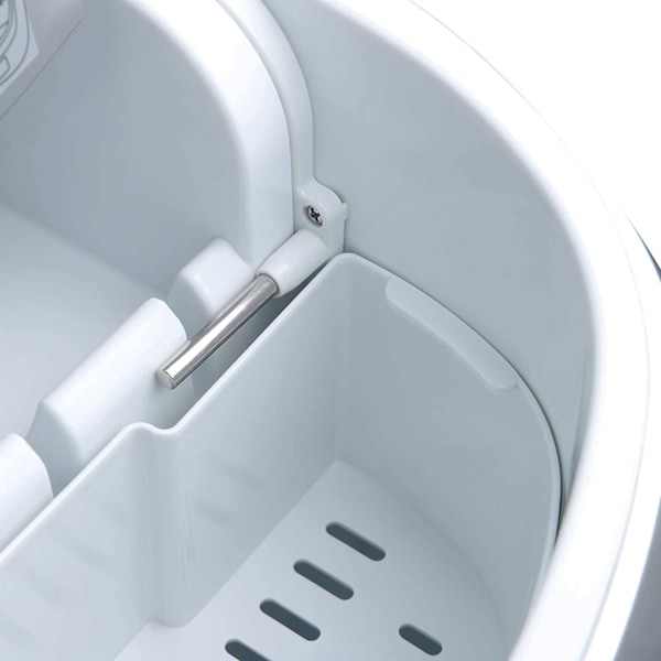 Rootz Ice Cube Maker - Hemismaskin - Elektrisk ismaskin - 12 kg/24 timmar - BPA-fri isskopa - Självrengörande - 28cm x 32cm x 35cm