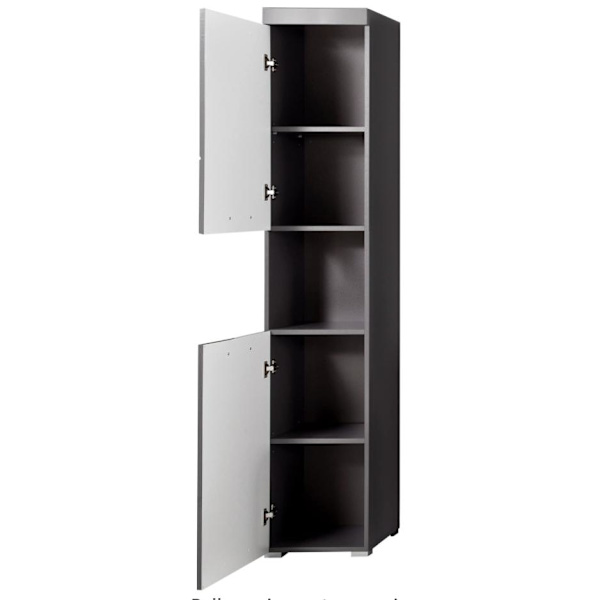 udefineret Grey High gloss