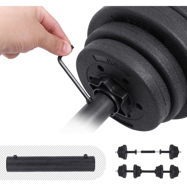 Rootz Håndvægte Sæt - Håndvægte - Forbindende stålrør - Fitness