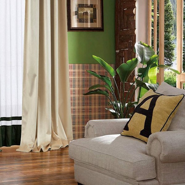 Rootz Luxury Velvet Mörkläggningsgardiner - Draperier - Fönsterbeklädnader - Högkvalitativ isolering - Optimal ljusblockering - Enkel installation - 1
