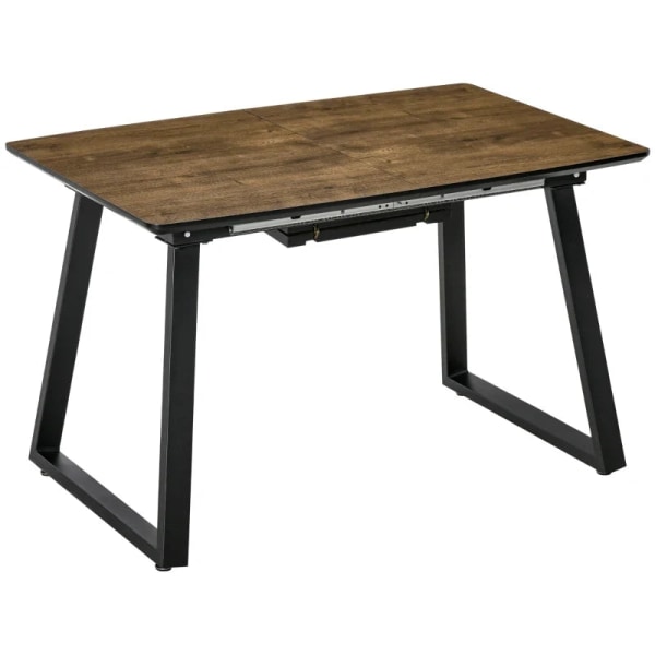 Rootz Udtrækkeligt spisebord - Rektangulært - Bordplade i træeff