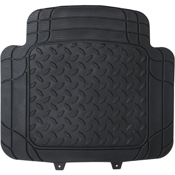 Rootz gummimattor för bilar - Fordonsmattor - Allvädersmattor - Universal Fit - Vattentät - Smutsavvisande - 48,5 cm x 71 cm & 48,5 cm x 44 cm