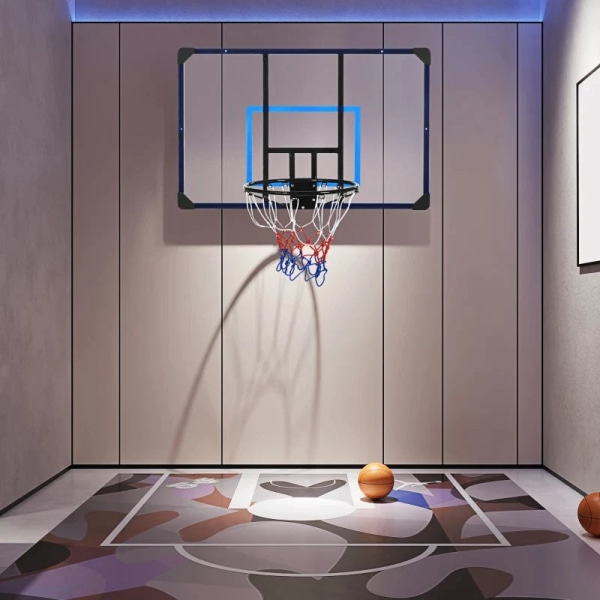 Rootz Basketball Hoop - Basketstativ - Universal Väggfäste - Riv