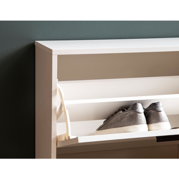 Rootz stort skoskab - Moderne skoopbevaring - Entryway Organizer - Rigelig opbevaringsplads - 90 cm x 120 cm x 24 cm