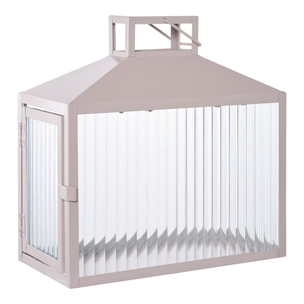 Rootz Lucca Lantern - Candle Holder - Dekorativ lykta - Klassisk och elegant atmosfär - 26,5 cm x 13 cm x 26,5 cm