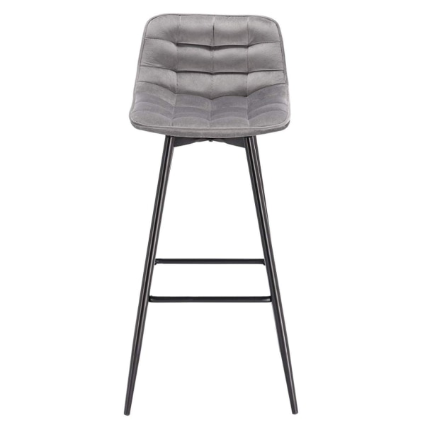 Rootz baarijakkara - Työpöytäjakkara - Design-jakkara - samettia ja metallia - Mukava ja ergonominen - Vakaa ja kestävä - Monipuolinen muotoilu - 43 c