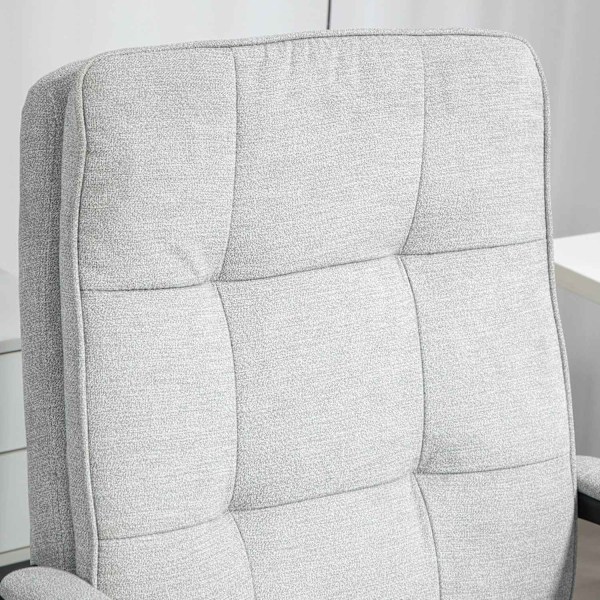 Rootz Office Chair - Desk -stol - Ergonomisk siddepladser - Åndbart stof - 63 cm x 70 cm x 102-112cm