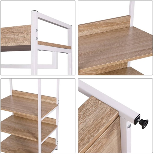 Rootz multifunktionellt klädställ - Organizer - Förvaringshylla - Utrymmesbesparande design - Hållbar och miljövänlig - Justerbara funktioner - 60 cm