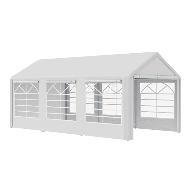 Rootz Pavillon - Utomhusbilstält - Heavy Duty Car Canopy Shelter - Partytält med 8 stålben